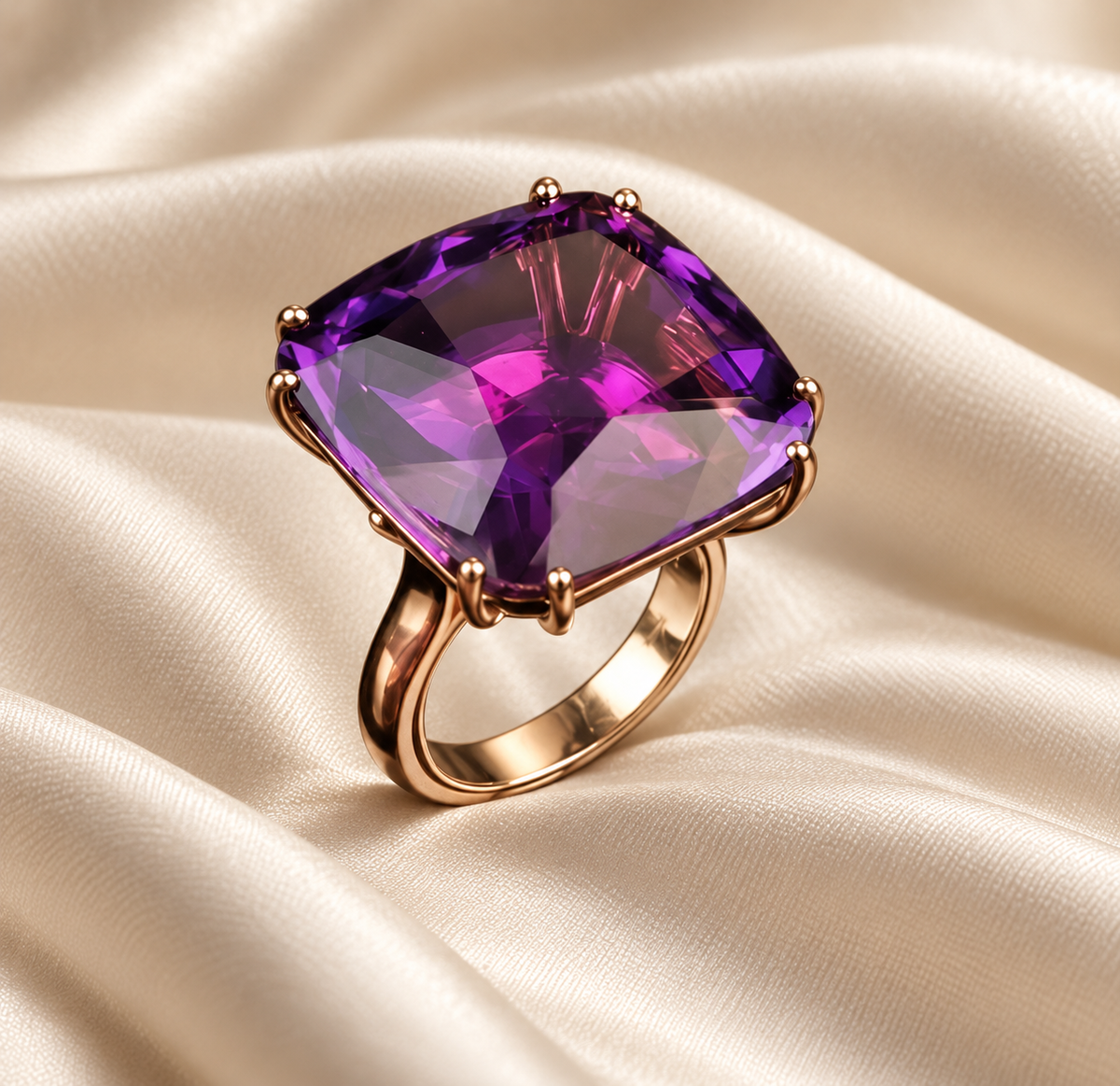 The Violet Reign Ring