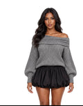 The Slate Muse Sweater